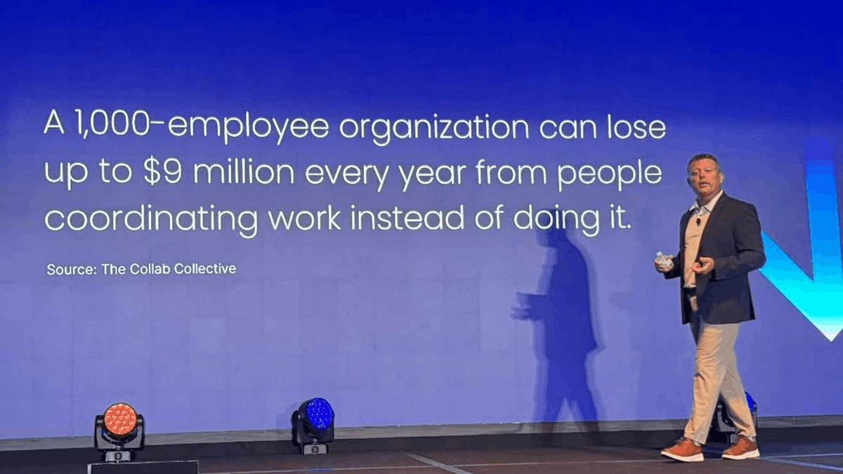 Appspace WOW26 presentation on workplace coordination costs