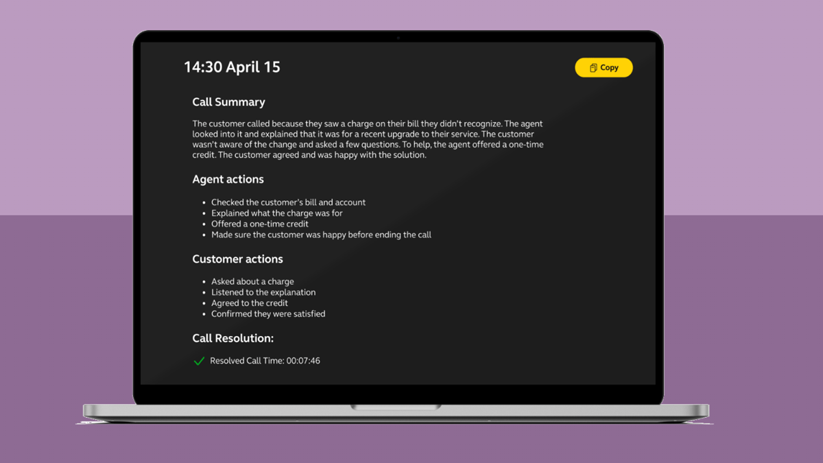Jabra Engage AI Complete offers automation tools that streamline operations like AI-powered call transcription and summaries.