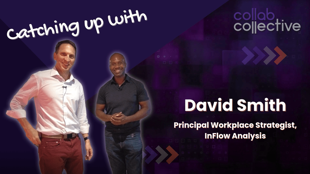 Craig Durr talks with David Smith, Founder and Principal Analyst of InFlow Analysis, at Zoomtopia 2024.