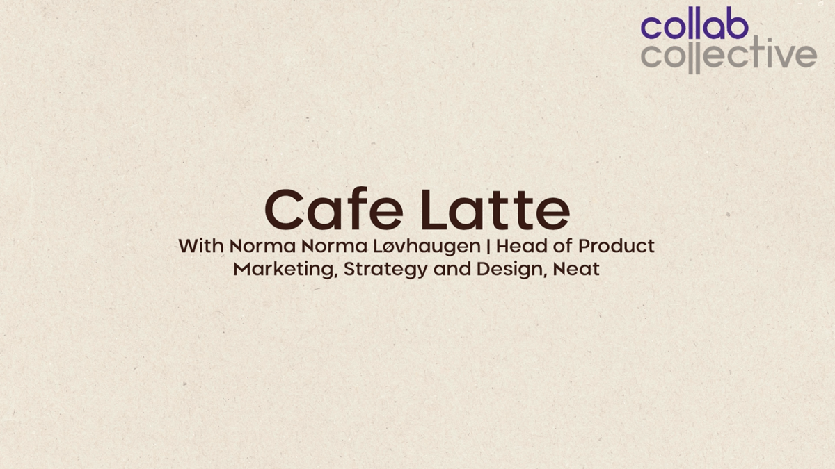 Craig Durr sits down in Oslo, Norway, with Norma Løvhaugen, Head of Product Marketing, Strategy, and Design at Neat.