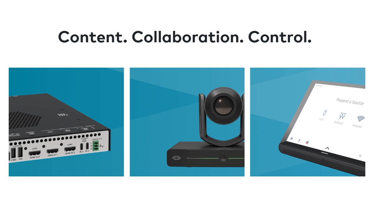 Crestron’s notable product highlights included the DM NVX® 384 with Multiview, AirMedia® Connect Endpoint, Visual AI Direction, and the next-generation MPC4 controllers.