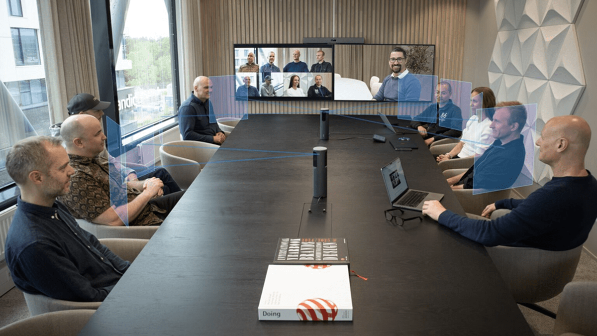 Neat’s dual Neat Center capability is designed for rooms accommodating up to 30 participants, the technology ensures optimal audio and video performance.