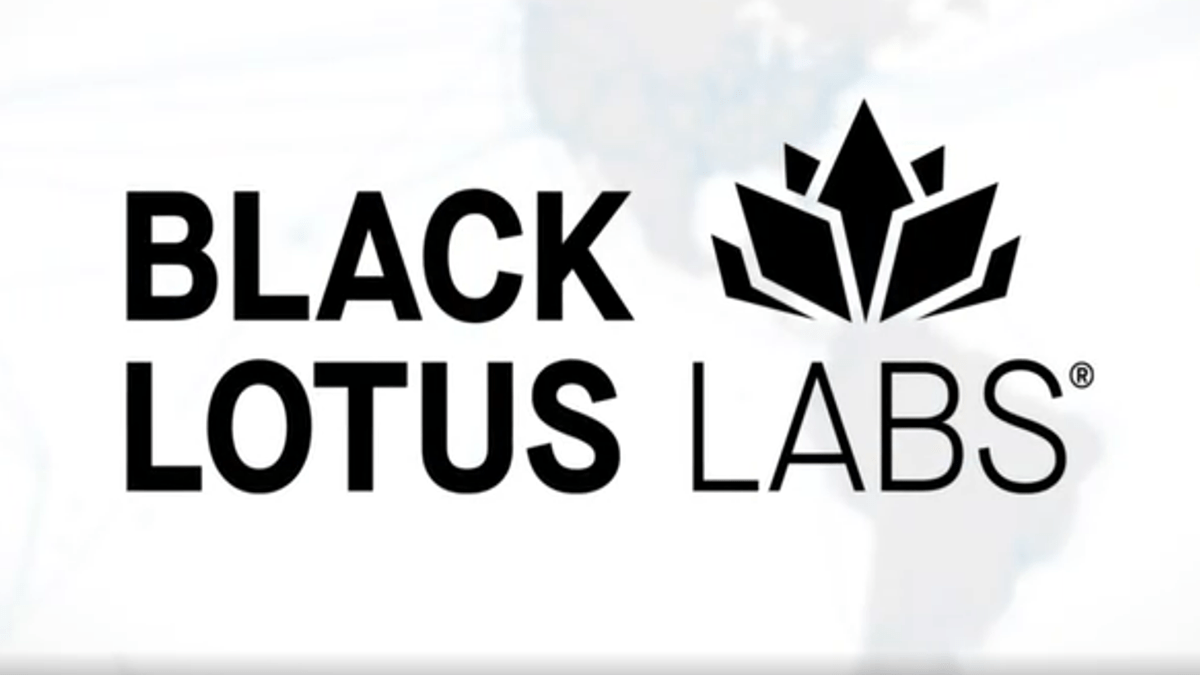 Lumen’s Black Lotus Labs’ logo over a white background
