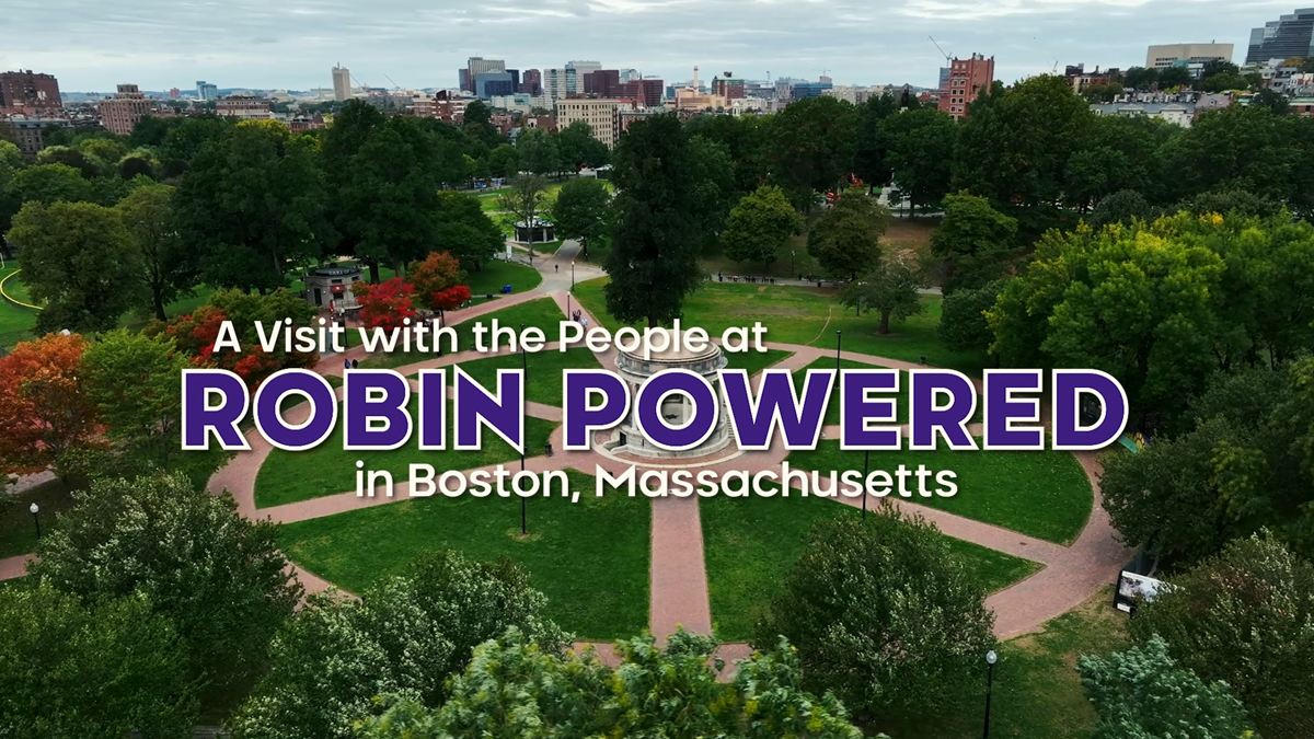 Craig Durr visits Robin’s Boston headquarters to reconnect with Brendan O’Neil, Director of Strategic Partnerships and Alliances