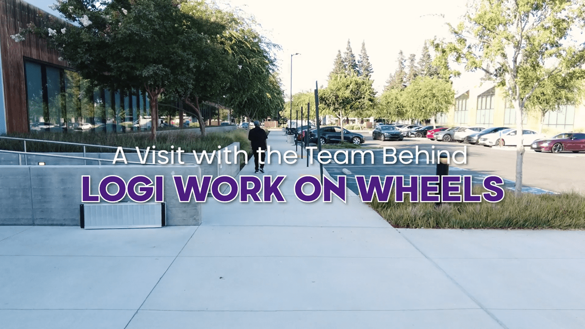 Craig Durr joins Nathan Coutinho, Global Head of Strategic Partner Relations and Market Insights at Logitech, for a tour of Logi Work on Wheels