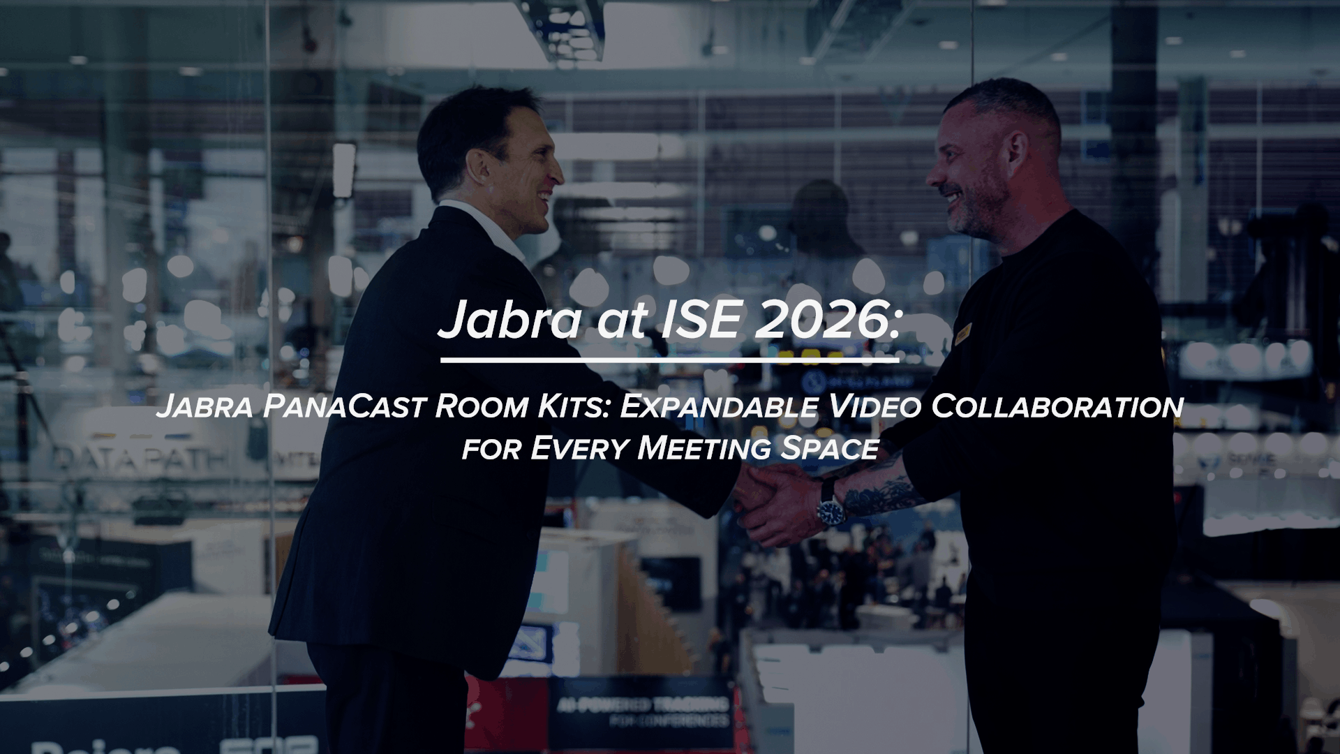 Direct from the Expo at ISE 2026 with Jabra
