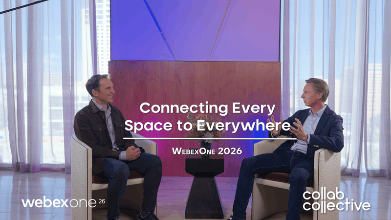 the Collab Collective’s Craig Durr speaks with Espen Loberg, VP and General Manager of Collaboration Devices at Cisco, live from WebexOne 2026 in Austin, Texas