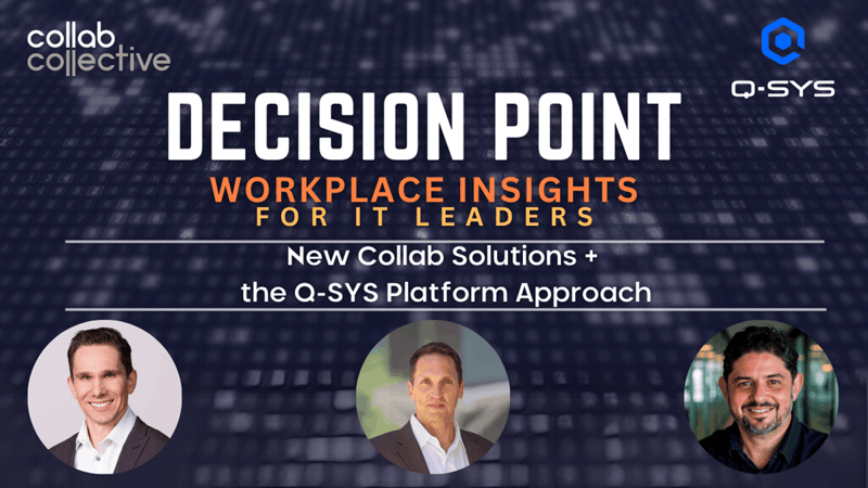 Collab Collective’s Craig Durr sits down with Patrick Heyn, Vice President of QSC Marketing, and Jason Moss, Head of Marketing and Ecosystems for Acuity Intelligent Spaces