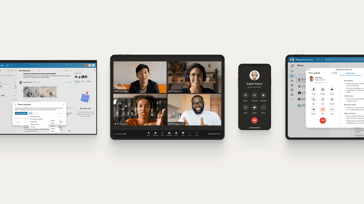 RingSense AI is integrated into various RingCentral solutions.
