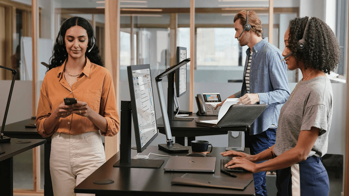 Webex Calling simplifies device management through a user-friendly interface within the Webex Control Hub.