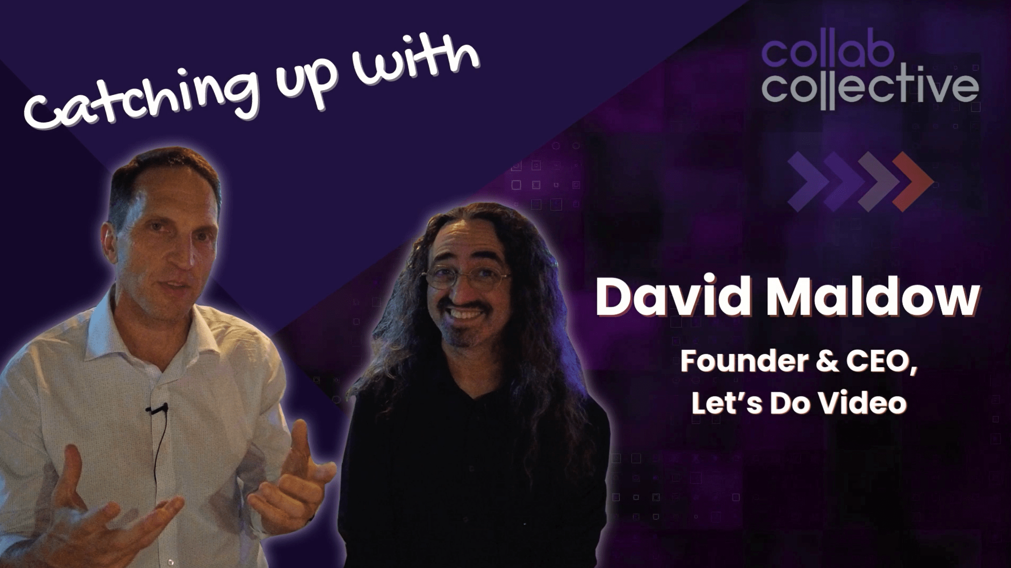 Craig Durr talks with David Maldow, Founder and CEO of Let’s Do Video, at Zoomtopia 2024.