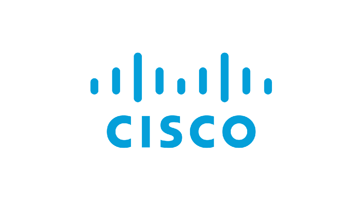 Cisco’s logo on a white background