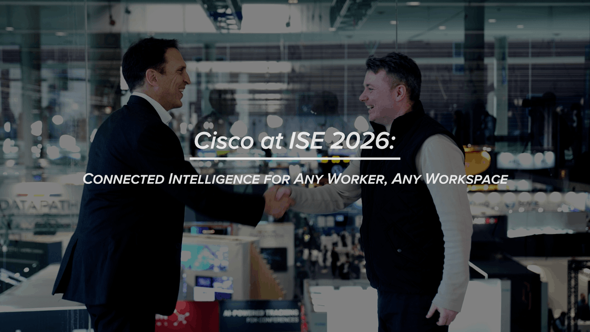 Craig Durr speaks with Rich Bayes, Senior Director of Product Management at Cisco, live at ISE 2026