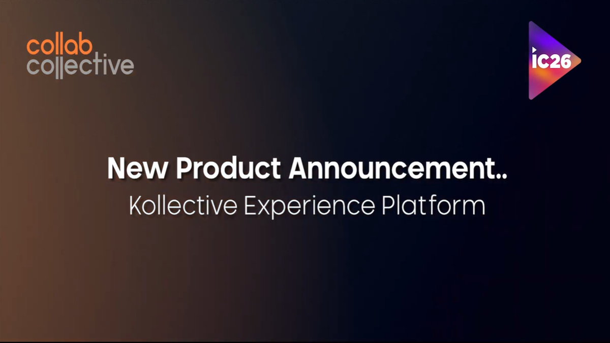 Craig Durr meets with Garrett Gladden, Chief Product Officer, and Kevin Adkisson, President of Kollective Technology, live at InfoComm 2026