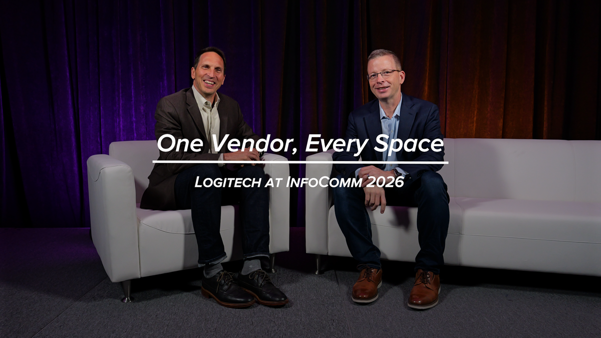 Craig Durr speaks with Jedd Williams, Chief Commercial Officer for Logitech for Business, live from InfoComm 2026
