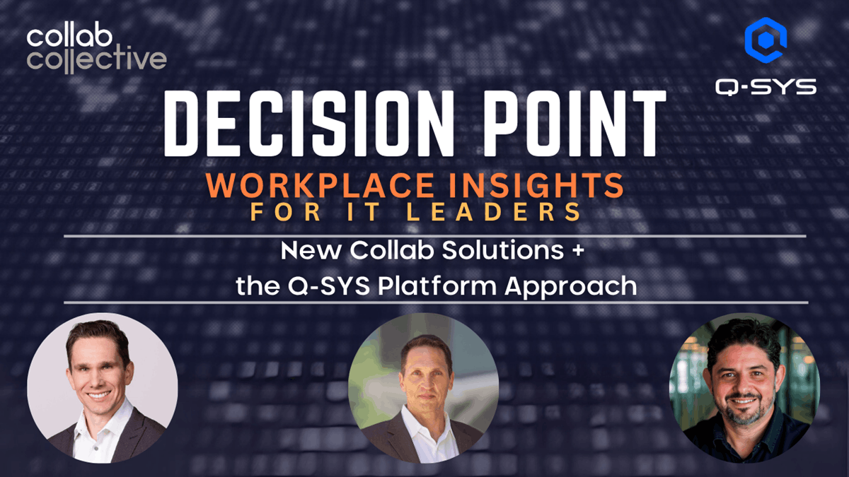 Collab Collective’s Craig Durr sits down with Patrick Heyn, Vice President of QSC Marketing, and Jason Moss, Head of Marketing and Ecosystems for Acuity Intelligent Spaces