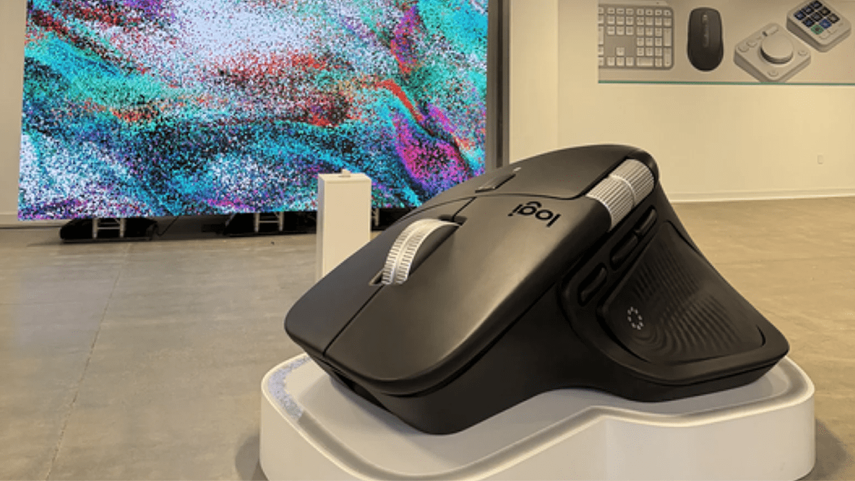 Inside the Logitech U.S. Experience Store featuring the Mega Mouse