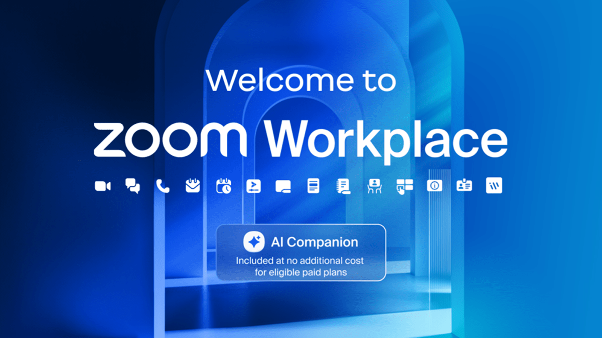 Zoom Workplace offers an AI companion to help businesses improve collaboration and user experience.